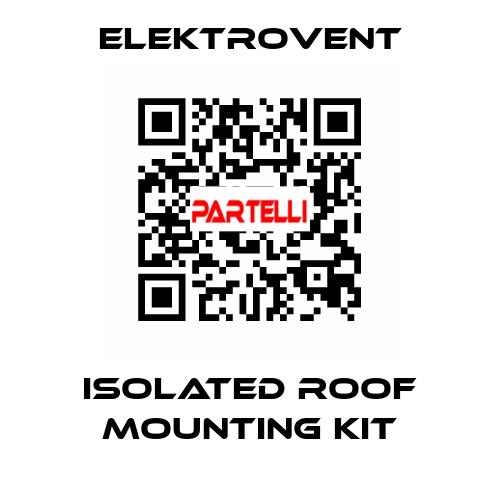 Isolated roof mounting kit ELEKTROVENT