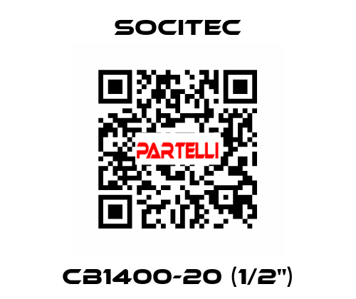 CB1400-20 (1/2") Socitec
