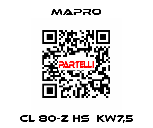 CL 80-Z HS  kW7,5 Mapro