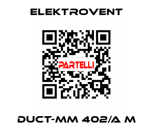 DUCT-Mm 402/A M ELEKTROVENT