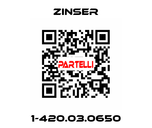 1-420.03.0650 Zinser