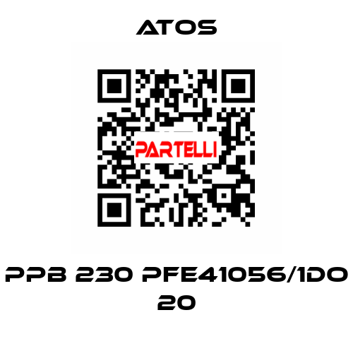PPB 230 PFE41056/1DO 20 Atos