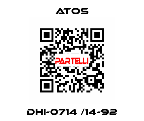 DHI-0714 /14-92 Atos