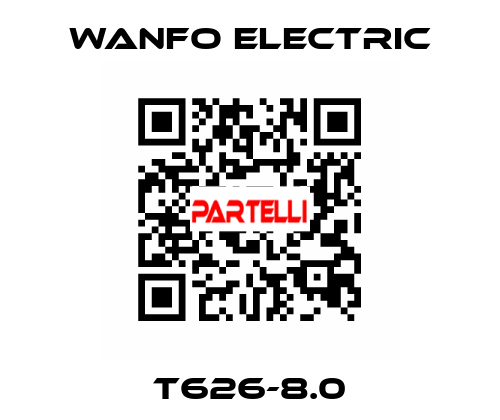 T626-8.0 Wanfo electric