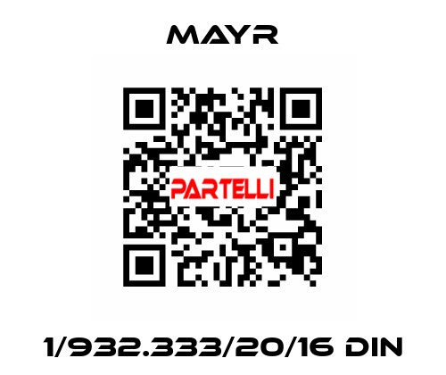 1/932.333/20/16 DIN Mayr