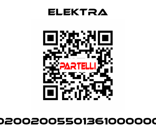 02002005501361000000 ELEKTRA