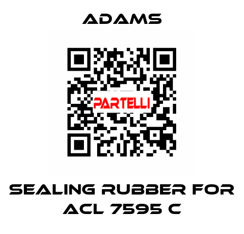 Sealing rubber for ACL 7595 C ADAMS