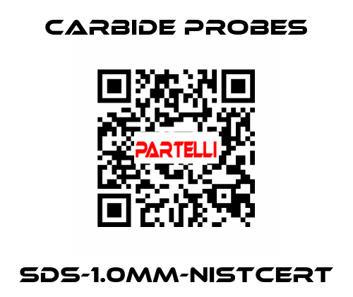 SDS-1.0MM-NISTCERT Carbide Probes