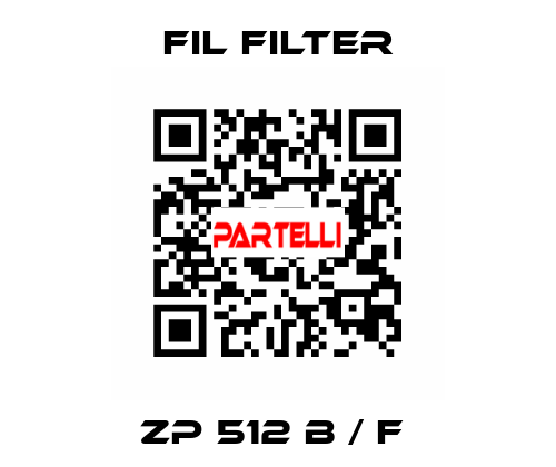 ZP 512 B / F  Fil Filter