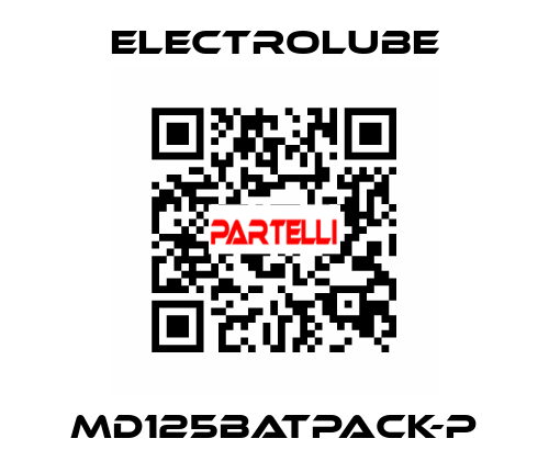 MD125BATPACK-P Electrolube