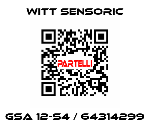 GSA 12-S4 / 64314299 Witt Sensoric