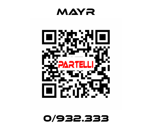 0/932.333 Mayr