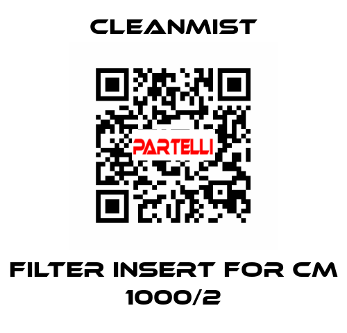 filter insert for CM 1000/2 CleanMist