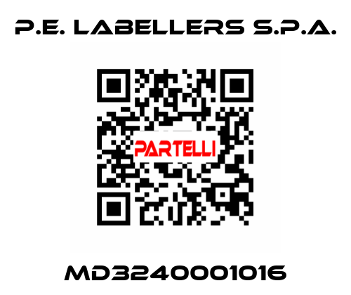 MD3240001016 P.E. Labellers S.p.a.