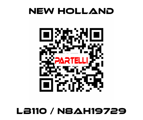 LB110 / N8AH19729 New Holland