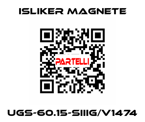 UGs-60.15-SIIIG/V1474 ISLIKER MAGNETE