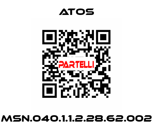 MSN.040.1.1.2.28.62.002 Atos