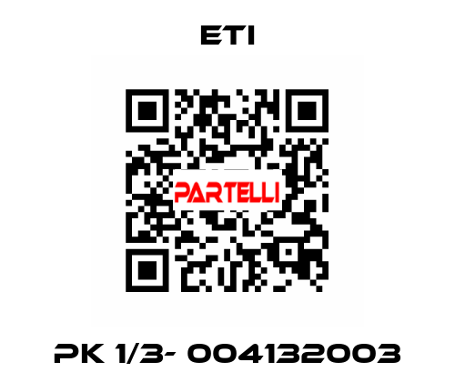 PK 1/3- 004132003 Eti