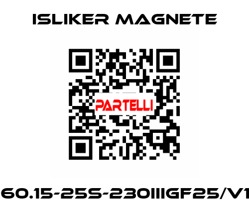 GIs-60.15-25S-230IIIGF25/V1474 ISLIKER MAGNETE