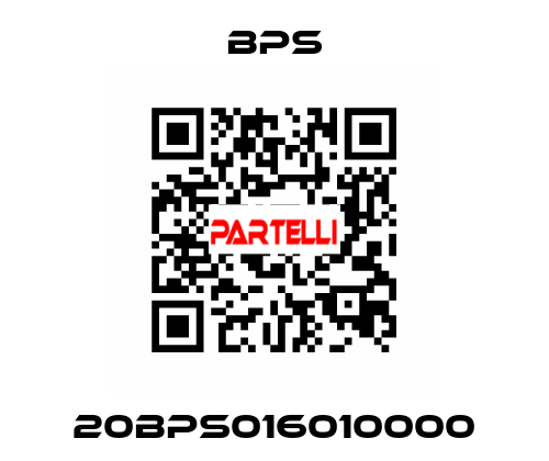 20BPS016010000 BPS