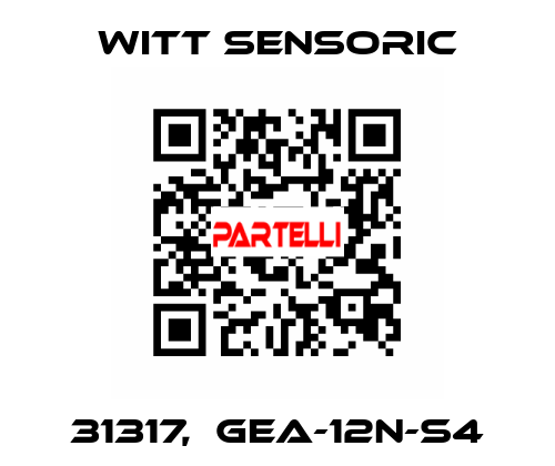31317,  GEA-12N-S4 Witt Sensoric