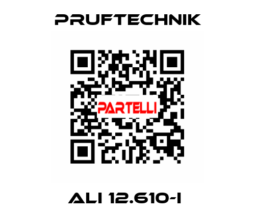 ALI 12.610-I  Pruftechnik