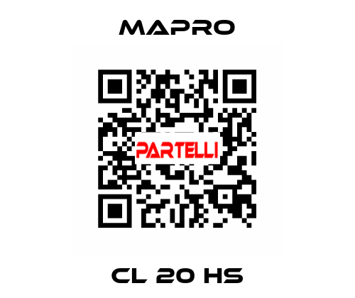 CL 20 HS Mapro