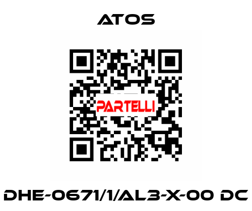 DHE-0671/1/AL3-X-00 DC Atos