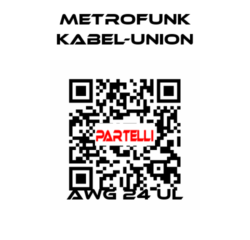 AWG 24 UL METROFUNK KABEL-UNION