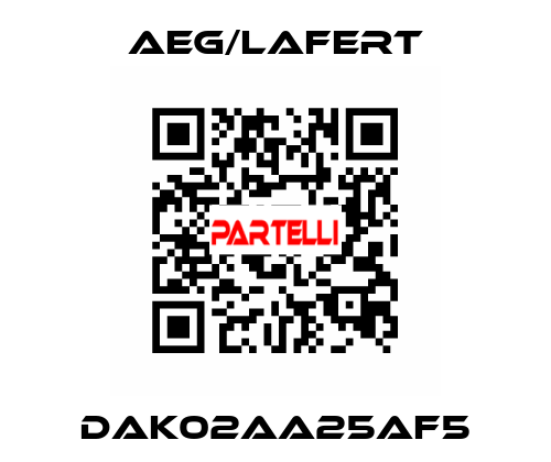 DAK02AA25AF5 AEG/Lafert