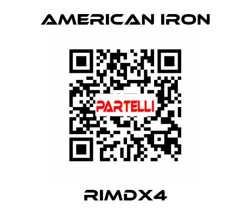 RIMDX4 AMERICAN IRON