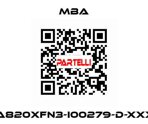 MBA820XFN3-I00279-D-XXXXX MBA