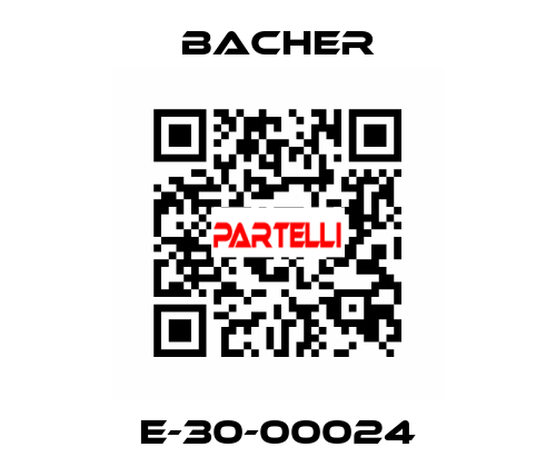 E-30-00024 Bacher