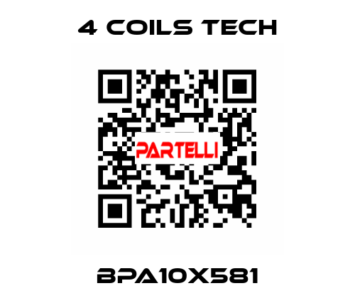 BPA10X581 4 COILS TECH