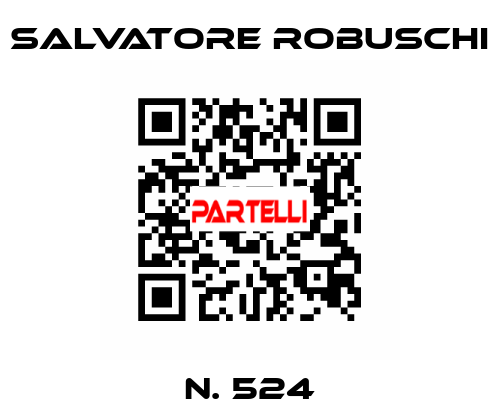 N. 524 SALVATORE ROBUSCHI
