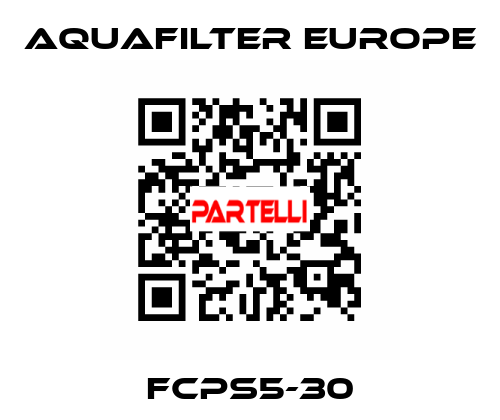 FCPS5-30 AQUAFILTER EUROPE