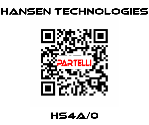 HS4A/0 HANSEN TECHNOLOGIES