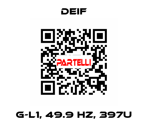 G-L1, 49.9 Hz, 397U Deif