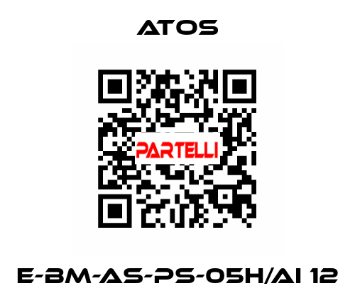 E-BM-AS-PS-05H/AI 12 Atos