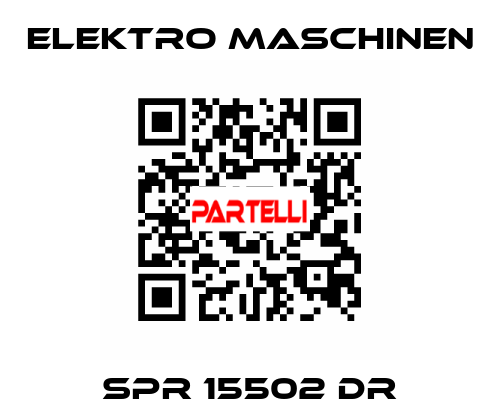 SPR 15502 DR ELEKTRO MASCHINEN