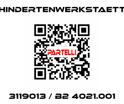 3119013 / B2 4021.001 BEHINDERTENWERKSTAETTEN