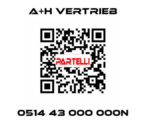 0514 43 000 000N A+h Vertrieb
