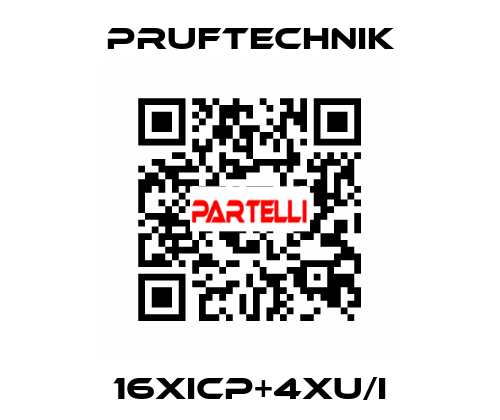 16XICP+4XU/I Pruftechnik