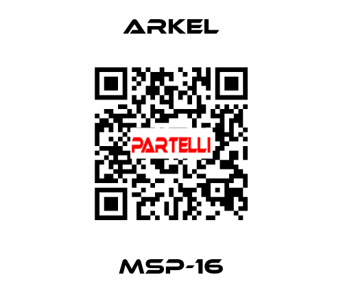 MSP-16 arkel