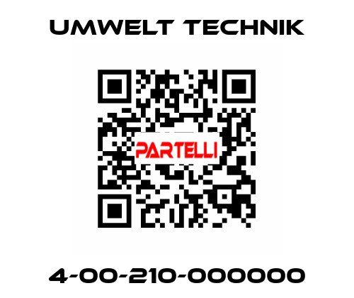 4-00-210-000000 Umwelt Technik