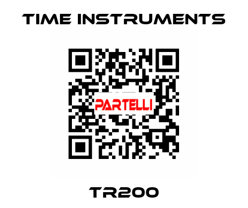 TR200 TIME Instruments