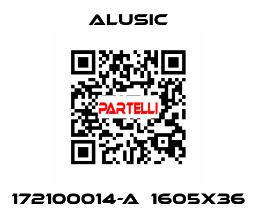 172100014-A  1605X36 ALUSIC