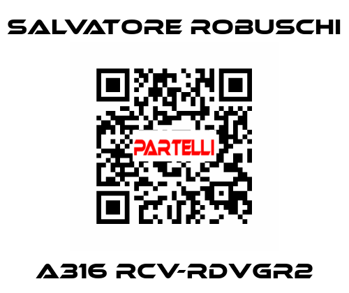 A316 RCV-RDVGR2 SALVATORE ROBUSCHI