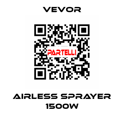 Airless Sprayer 1500W VEVOR