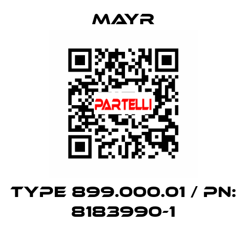 Type 899.000.01 / PN: 8183990-1 Mayr